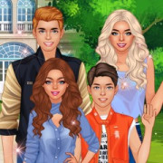 Superstar Family Dressup Game